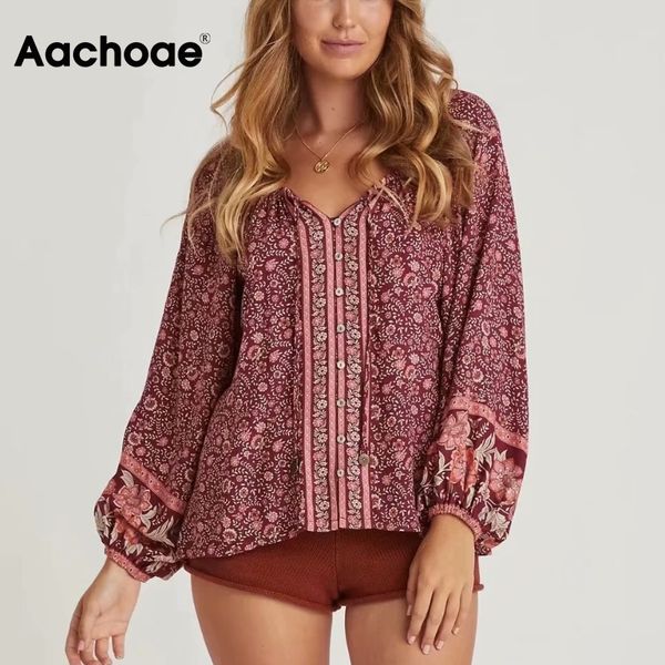 bohemian floral print blouse women v neck casual loose blouses 2021 lantern long sleeve summer chic blusas mujer, Black;white
bohemian floral print blouse women v neck casual loose blouses 2021 lantern long sleeve summer chic blusas mujer, Black;white