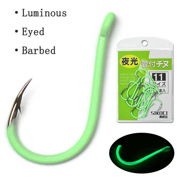 fishing hooks 10bags luminous circle fish hook barb set of high carbon steel barbed eyed accessories sea feeder for ice luya
fishing hooks 10bags luminous circle fish hook barb set of high carbon steel barbed eyed accessories sea feeder for ice luya