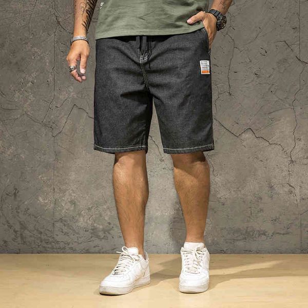 fashion shorts plus size 40 42 44 men jeans summer casual loose straight stretch denim male brand black blue, White;black
fashion shorts plus size 40 42 44 men jeans summer casual loose straight stretch denim male brand black blue, White;black