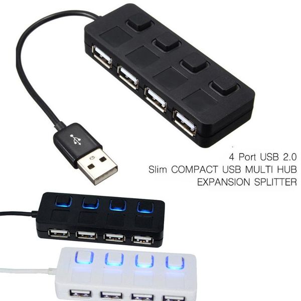 hubs computer peripherals usb hub 4port 2.0 with on/off led switch compact muti adapter expansion splitter #35
hubs computer peripherals usb hub 4port 2.0 with on/off led switch compact muti adapter expansion splitter #35