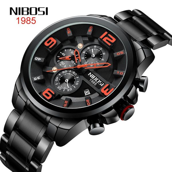 wristwatches nibosi creative big dial mens watches luxury brand quartz wrist watch stainless steel sport men relogio masculino 2336, Slivery;brown
wristwatches nibosi creative big dial mens watches luxury brand quartz wrist watch stainless steel sport men relogio masculino 2336, Slivery;brown