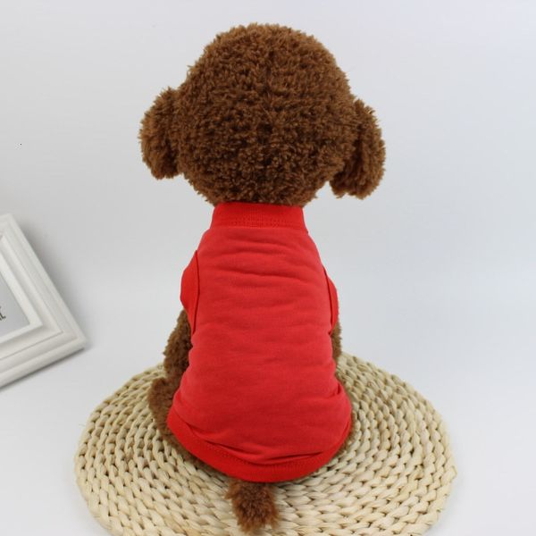 dog apparel pet clothes dog t-shirt solid color summer fashion vest accessories pet chihuahua breathable comfortable shirt 04w3
dog apparel pet clothes dog t-shirt solid color summer fashion vest accessories pet chihuahua breathable comfortable shirt 04w3