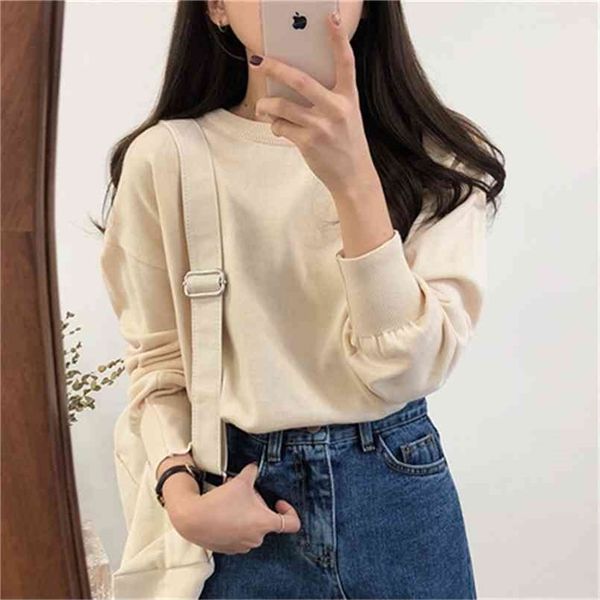 autumn winter women pullovers sweater knitted korean elasticity casual jumper fashion o neck warm female sweaters 210423, White;black
autumn winter women pullovers sweater knitted korean elasticity casual jumper fashion o neck warm female sweaters 210423, White;black