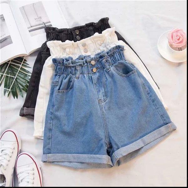 womens short plus size 5xl summer denim shorts elastic high waist blue wide leg classic vintage ladies jeans, White;black
womens short plus size 5xl summer denim shorts elastic high waist blue wide leg classic vintage ladies jeans, White;black
