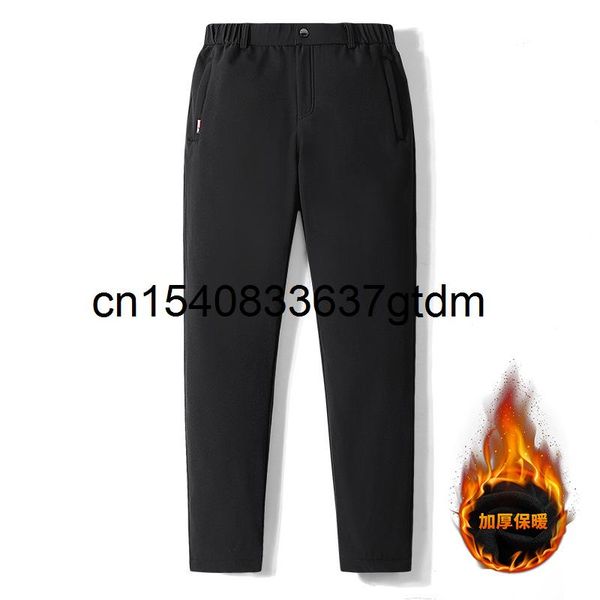 men's fattening plus size elastic quick drying plush pants for fat straight in winter 2021, Black
men's fattening plus size elastic quick drying plush pants for fat straight in winter 2021, Black
