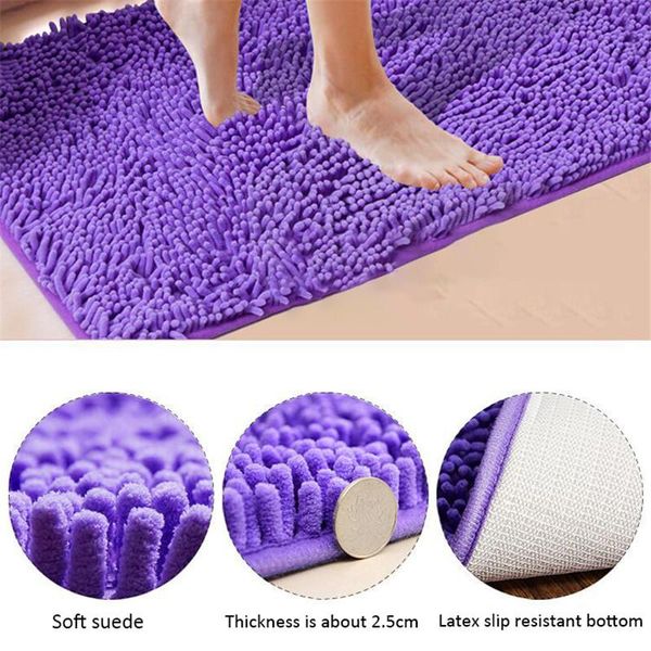 bath mats thicken chenille mat bedroom kitchen rug carpet for living room floor anti-slip door absorbent pad large size
bath mats thicken chenille mat bedroom kitchen rug carpet for living room floor anti-slip door absorbent pad large size