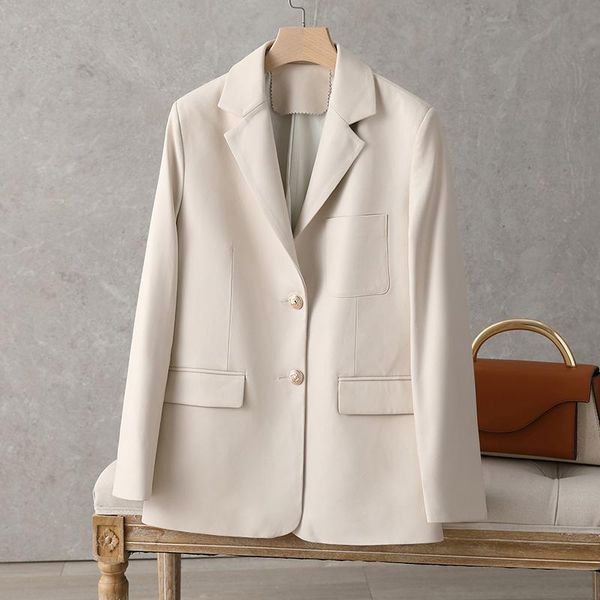 women's leather & faux shzq spring and autumn 2021 little sheep jacket slim fashion thin suit coat, Black
women's leather & faux shzq spring and autumn 2021 little sheep jacket slim fashion thin suit coat, Black