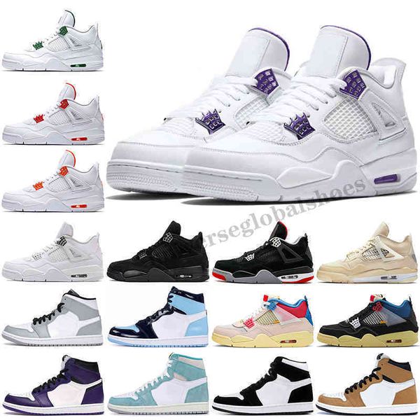 jumpman 4 4s metallic purple white sail union black basketball shoes 1s 1 high og unc dark mocha obsidian fearless men women sneakers
jumpman 4 4s metallic purple white sail union black basketball shoes 1s 1 high og unc dark mocha obsidian fearless men women sneakers