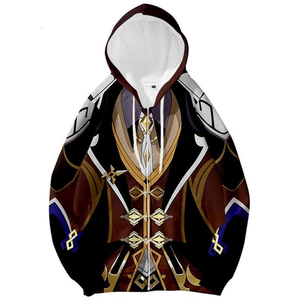 women hoodie genshin impact morax 3d print autumn and winter holiday passionate style men/women youthful dress up zip hooded, Black
women hoodie genshin impact morax 3d print autumn and winter holiday passionate style men/women youthful dress up zip hooded, Black