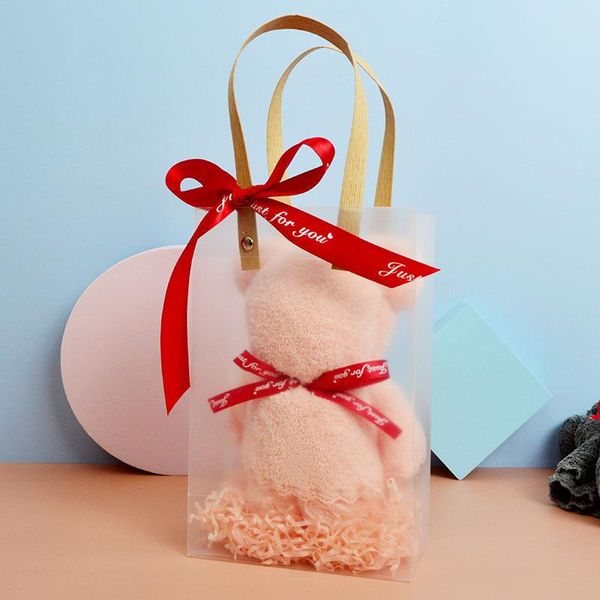gift wrap plastic frosted bags with handle semi transparent pvc handbag wedding christmas packing candy bag birthday party favor
gift wrap plastic frosted bags with handle semi transparent pvc handbag wedding christmas packing candy bag birthday party favor