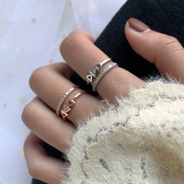 EVA8 beautiful japanese and korean simple cold wind band s plain female personality adjustable net red tail index tail ringfinger ring, Silver
EVA8 beautiful japanese and korean simple cold wind band s plain female personality adjustable net red tail index tail ringfinger ring, Silver