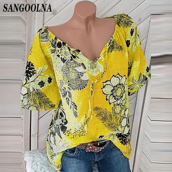 women's blouses & shirts floral printed blouse women one shoulder short sleeve printing boho vintage tunic plus size leisure chiffon s, White
women's blouses & shirts floral printed blouse women one shoulder short sleeve printing boho vintage tunic plus size leisure chiffon s, White