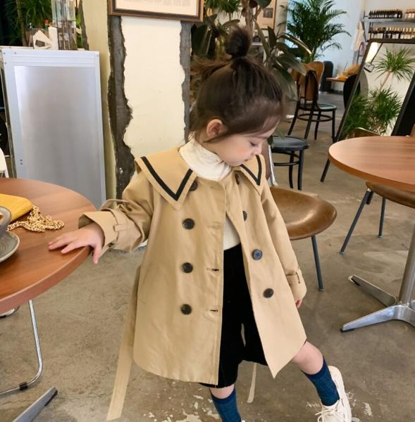 coat retail 2021 baby girls fall boutique trench, princess kids elegant outwear 2-7t, Blue;gray
coat retail 2021 baby girls fall boutique trench, princess kids elegant outwear 2-7t, Blue;gray