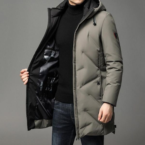 men's down & parkas winter brand casual fashion 90% white duck jacket long men heavy windbreaker bubble coats mens clothes wgrh, Black
men's down & parkas winter brand casual fashion 90% white duck jacket long men heavy windbreaker bubble coats mens clothes wgrh, Black