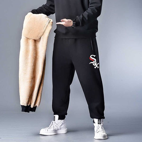 men's pants xl-7xl winter warm fleece jogging men casual slim fit trousers thicken veet sweatpants male streetwear p6kk, Black
men's pants xl-7xl winter warm fleece jogging men casual slim fit trousers thicken veet sweatpants male streetwear p6kk, Black