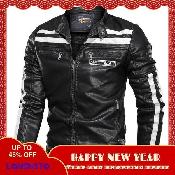 men's fur & faux landisto splicing men jacket simple lapel pu leather clothing fashion for style, Black
men's fur & faux landisto splicing men jacket simple lapel pu leather clothing fashion for style, Black