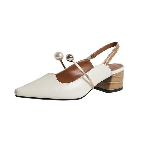 summer women's sandals big pearl pointed toe low-heeled fashion baotou wedding banquet shoes, Black
summer women's sandals big pearl pointed toe low-heeled fashion baotou wedding banquet shoes, Black