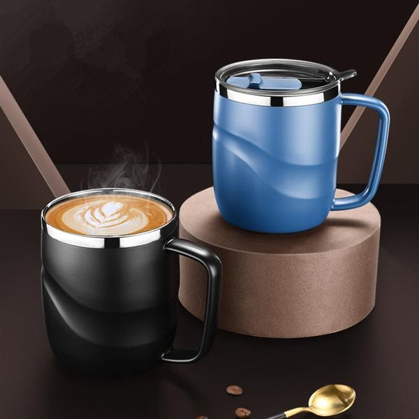 mark coffee cup with lid for men and women stainless steel creative office gift tea home water mugs
mark coffee cup with lid for men and women stainless steel creative office gift tea home water mugs