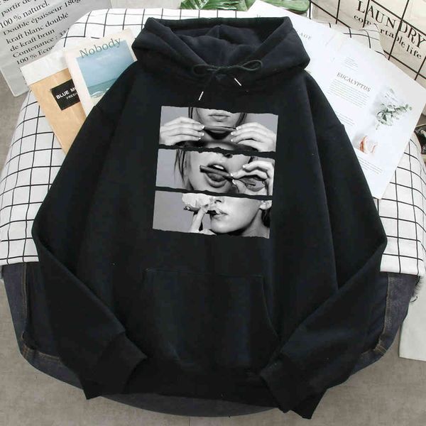 men's and women's hoodi, animated prints, casual, with pockets and sv, hip hop style, loose, Black
men's and women's hoodi, animated prints, casual, with pockets and sv, hip hop style, loose, Black