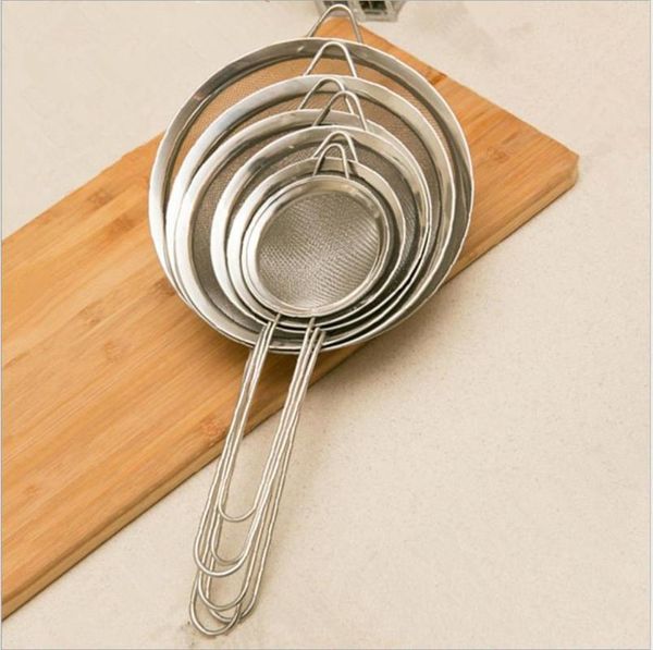 colanders & strainers 1pcs durable flour sieve colander screen mesh handheld tea strainer oil stainless steel kitchen tools
colanders & strainers 1pcs durable flour sieve colander screen mesh handheld tea strainer oil stainless steel kitchen tools