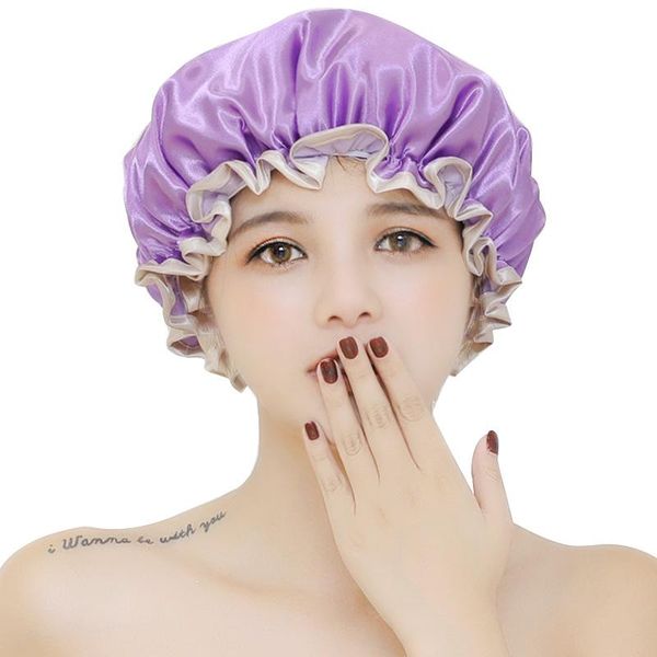 shower caps waterproof women cap satin beanie hair bonnet bath accessories shampoo multiple bathroom set dust-proof
shower caps waterproof women cap satin beanie hair bonnet bath accessories shampoo multiple bathroom set dust-proof