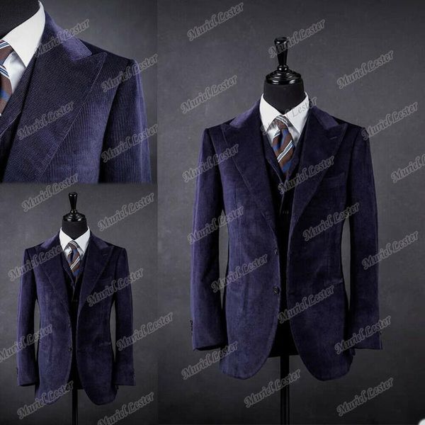 men's suits & blazers purple/navy corduroy men slim fit tailored made wedding tuxedo cotton blazer+vest 2 pieces groom wear trajes de h, White;black
men's suits & blazers purple/navy corduroy men slim fit tailored made wedding tuxedo cotton blazer+vest 2 pieces groom wear trajes de h, White;black