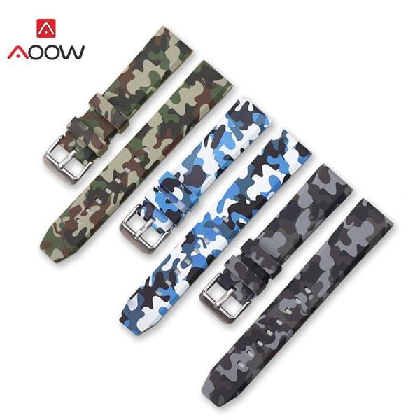 watch bands aoow silicone watchband sports camo printed rubber waterproof replacement bracelet band strap accessories 20mm 22mm 24mm, Black;brown
watch bands aoow silicone watchband sports camo printed rubber waterproof replacement bracelet band strap accessories 20mm 22mm 24mm, Black;brown