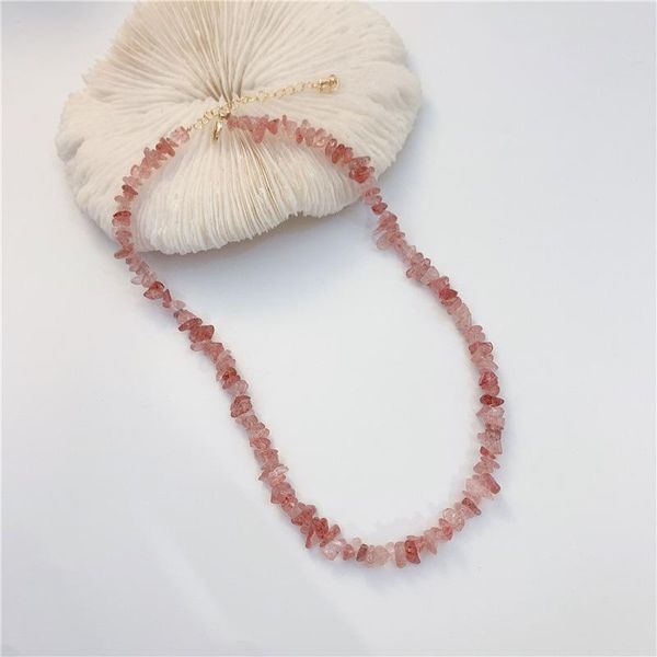 chokers korean version irregular natural stone beaded choker necklace for women 2021 elegant gold short chain jewelry gifts, Golden;silver
chokers korean version irregular natural stone beaded choker necklace for women 2021 elegant gold short chain jewelry gifts, Golden;silver