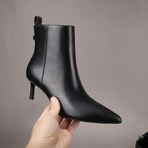 Image of Designer Luxury CALL BACK Ankle Boot Fashion Woman Heel Bootie Ranger With Original box