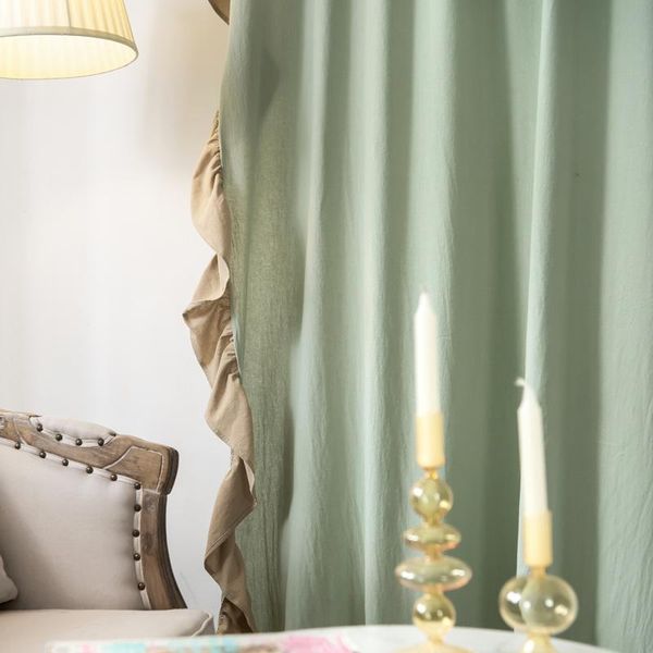 curtain & drapes product lotus leaf french retro cotton small window kitchen semi-shading rod
curtain & drapes product lotus leaf french retro cotton small window kitchen semi-shading rod