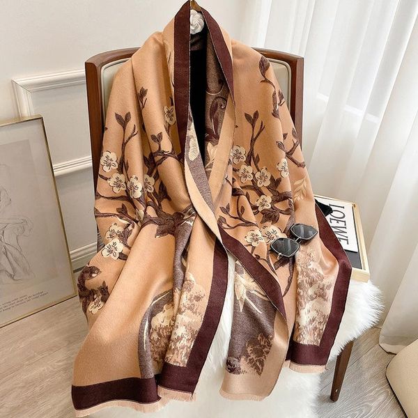 scarves 2021 winter cashmere scarf women shawls and wraps for female thick warm blanket travel stoles echarpe bufanda pashmina, Blue;gray
scarves 2021 winter cashmere scarf women shawls and wraps for female thick warm blanket travel stoles echarpe bufanda pashmina, Blue;gray