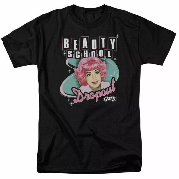 grease beauty school dropout t shirt licensed musical romance movie retro black, White;black
grease beauty school dropout t shirt licensed musical romance movie retro black, White;black