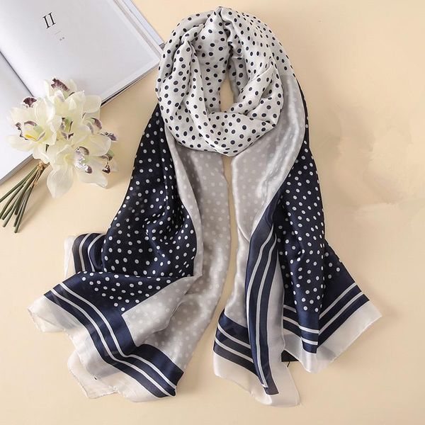 pcs fashion trendy ladylike style silk scarf women polka dot bohemian patchwork long bandana cotton girls scarves, Blue;gray
pcs fashion trendy ladylike style silk scarf women polka dot bohemian patchwork long bandana cotton girls scarves, Blue;gray