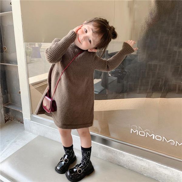 girl's dresses children's clothing girls all-match sweater dress 2021 autumn and winter korean long-sleeved thick high-necked skir, Red;yellow
girl's dresses children's clothing girls all-match sweater dress 2021 autumn and winter korean long-sleeved thick high-necked skir, Red;yellow