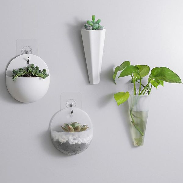 hooks & rails 1pcs plant pot creative plastic hanging planter wall mounted flower garden indoor decor for succulent
hooks & rails 1pcs plant pot creative plastic hanging planter wall mounted flower garden indoor decor for succulent