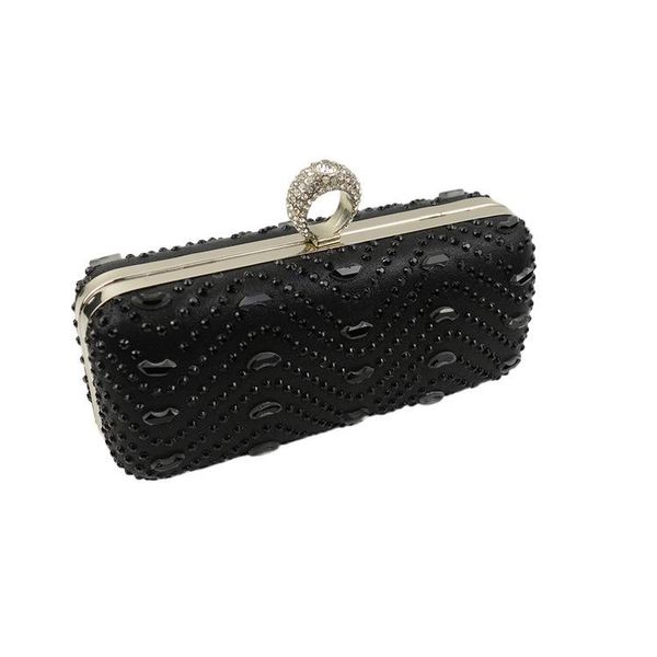 factory's ring head wave-shaped drill dinner package set diamond banquet dress bag handle handbag hand lipstick evening bags
factory's ring head wave-shaped drill dinner package set diamond banquet dress bag handle handbag hand lipstick evening bags