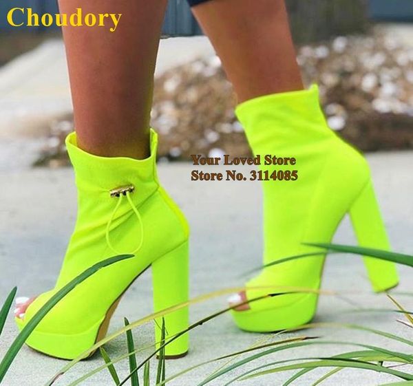 boots choudory lime green pink stretch short chunky heels platform ankle lace-up open toe dress shoes pumps, Black
boots choudory lime green pink stretch short chunky heels platform ankle lace-up open toe dress shoes pumps, Black