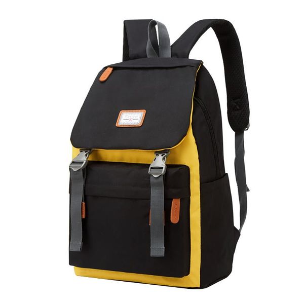 backpack double zipper adjustable multi-pocket student hit color large capacity schoolbag casual wear-resistant travelling bags
backpack double zipper adjustable multi-pocket student hit color large capacity schoolbag casual wear-resistant travelling bags
