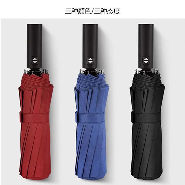 12 bone three fold fully automatic sun for sunshine rain creative men's and women's business gift umbrella
12 bone three fold fully automatic sun for sunshine rain creative men's and women's business gift umbrella