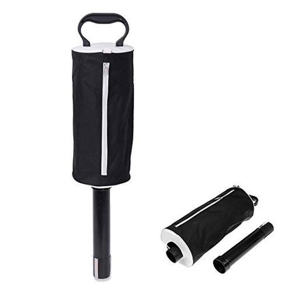 golf ball pick up shag bag portable retriever with removable plastic tube training aids
golf ball pick up shag bag portable retriever with removable plastic tube training aids
