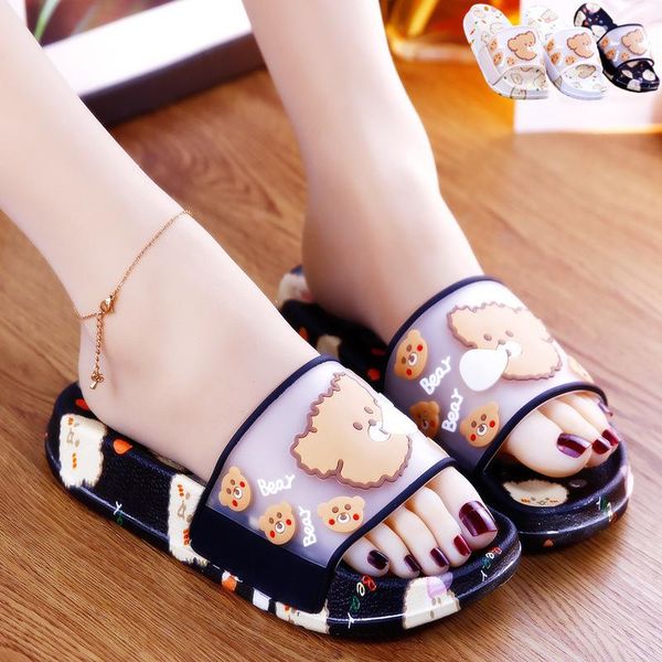 slippers summer outside women flat with shallow lovely cartoons thick bottom comfortable fashion low (1cm-3cm) casual, Black
slippers summer outside women flat with shallow lovely cartoons thick bottom comfortable fashion low (1cm-3cm) casual, Black