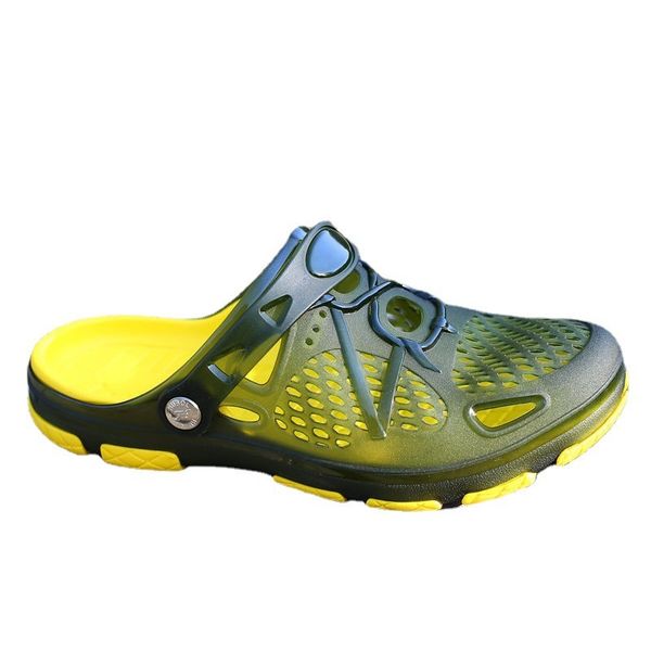 70% off factory online 2021 summer slippers men's beach shoes driving sandals baotou semi drifting bird's nest cave, Black
70% off factory online 2021 summer slippers men's beach shoes driving sandals baotou semi drifting bird's nest cave, Black