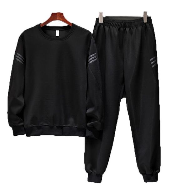 men's tracksuits autumn and winter sports casual suit fashion crew neck sweater, Gray
men's tracksuits autumn and winter sports casual suit fashion crew neck sweater, Gray