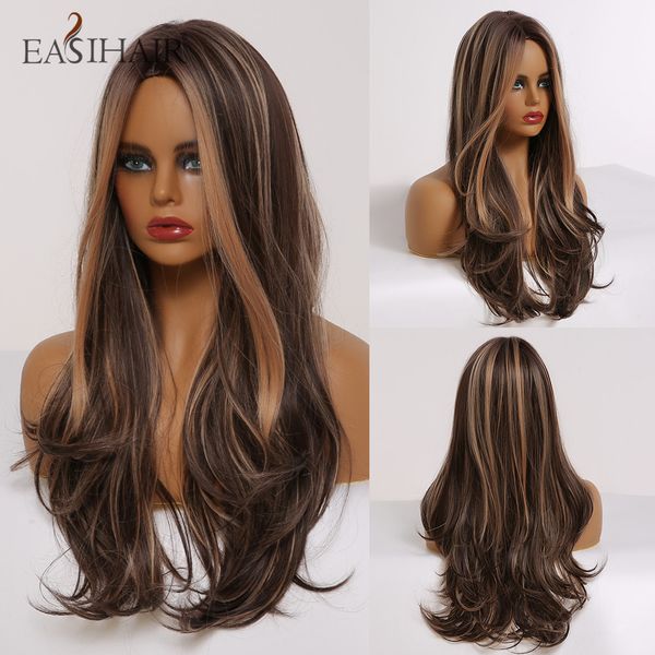 brown ombre wig with highlights synthetic wigs for black women dark hair natural wave wigs heat resistant cosplay wigs
brown ombre wig with highlights synthetic wigs for black women dark hair natural wave wigs heat resistant cosplay wigs