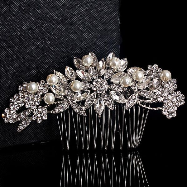 hair clips & barrettes le liin bridal cz comb pearl headpiece wedding accessories bride jewelry alloy barrette bridesmaid head, Golden;silver
hair clips & barrettes le liin bridal cz comb pearl headpiece wedding accessories bride jewelry alloy barrette bridesmaid head, Golden;silver