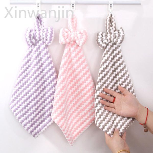 towel striped bowknot coral velvet hand super soft absorbent hanging bathroom kitchen cleaning cloth dishcloth 30x30cm 1pc
towel striped bowknot coral velvet hand super soft absorbent hanging bathroom kitchen cleaning cloth dishcloth 30x30cm 1pc