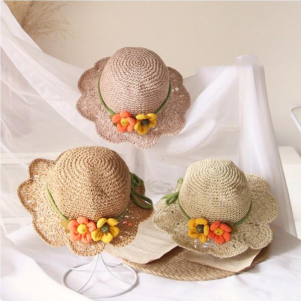 caps & hats girls summer straws 2021 fashion kids baby spring flowers cute lovely accessories holiday beach breathable, Yellow
caps & hats girls summer straws 2021 fashion kids baby spring flowers cute lovely accessories holiday beach breathable, Yellow