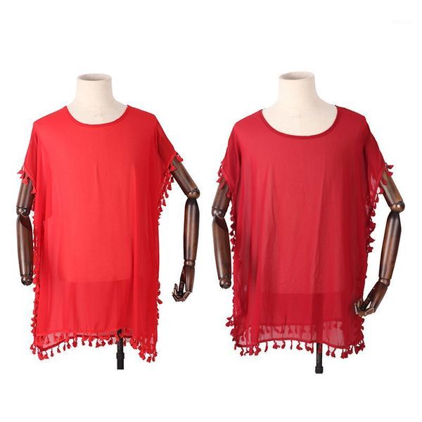 beach cover up 2021 crochet knitted tassel tie beachwear tunic long swimsuit see-through dress women's swimwear, White;black
beach cover up 2021 crochet knitted tassel tie beachwear tunic long swimsuit see-through dress women's swimwear, White;black