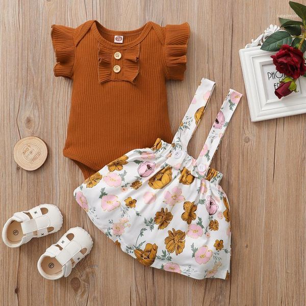 clothing sets summer little girls set baby girl solid ruffled romper bodysuit+floral print suspender skirt for1, White
clothing sets summer little girls set baby girl solid ruffled romper bodysuit+floral print suspender skirt for1, White