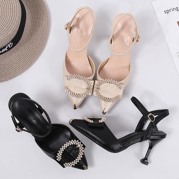 dress shoes one word belt sandals women 2021 summer mid-heel high heels female wild stiletto heelsnetred fairystylewomen, Black
dress shoes one word belt sandals women 2021 summer mid-heel high heels female wild stiletto heelsnetred fairystylewomen, Black
